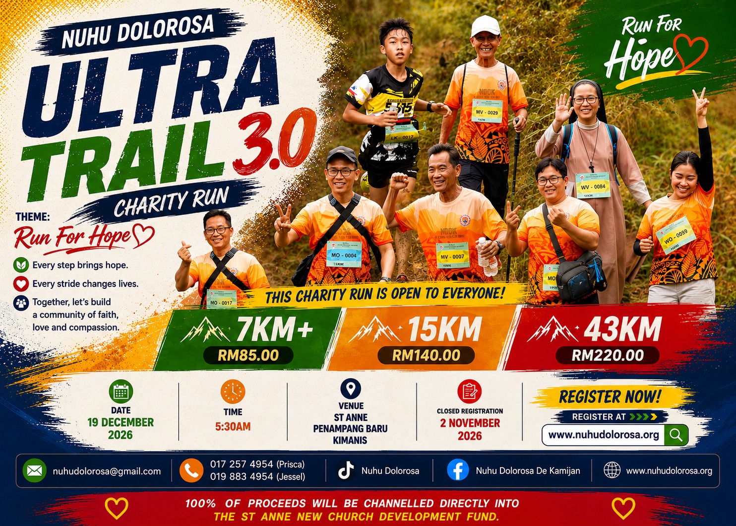 Nuhu Dolorosa Ultra Trail 3.0 — Runners in Action